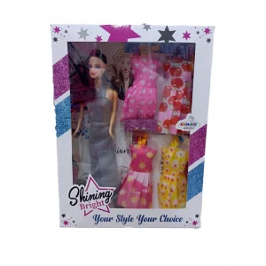 SHİMİNGYEDEK ELBİSELİ BEBEK*48