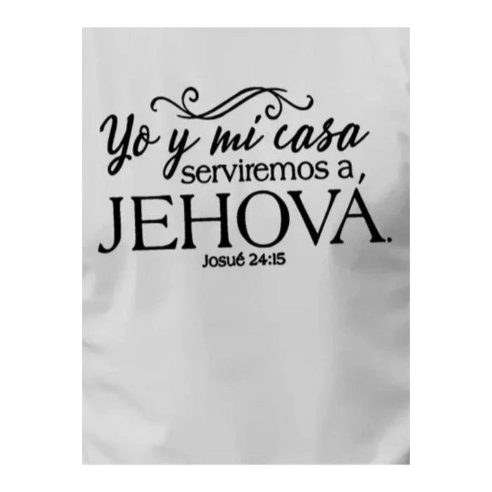 Erkek Jehova Baskılı Süprem T-shirt
