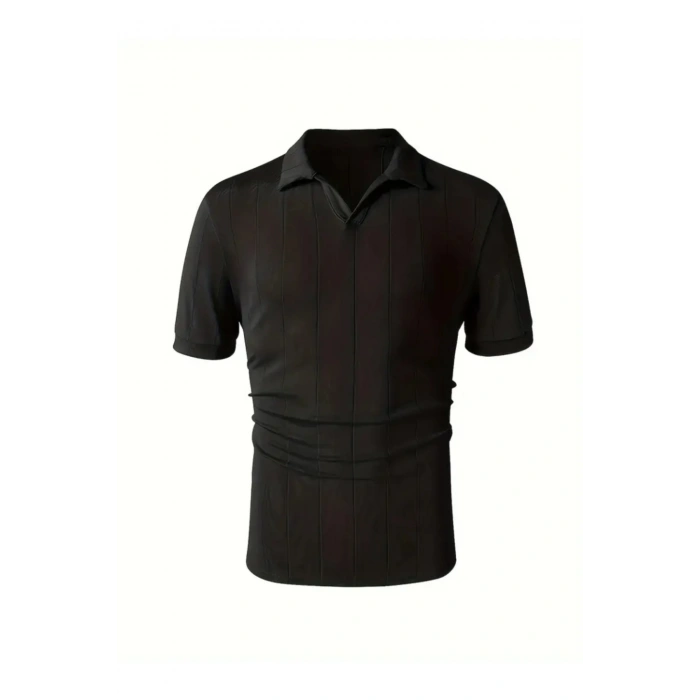 Erkek Kısa Kollu Polo Yakalı Triko Tshirt