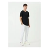 Unisex Basic Bisiklet Yaka Regular T-Shirt - Siyah