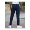 Erkek Cepli Slimfit Atlas Pantolon