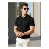 Erkek Kısa Kollu Polo Yakalı Triko Tshirt