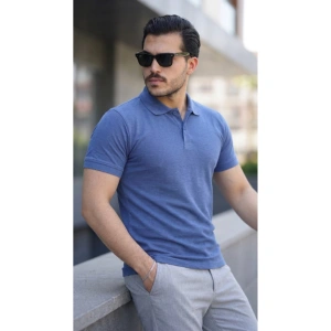 Erkek Kısa Kollu Yakalı Tişört