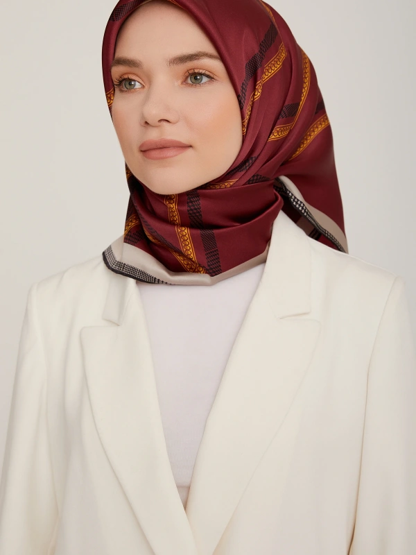 ARMİNE NOSTALJİ SURA İPEK EŞARP 22KA8833D03-59