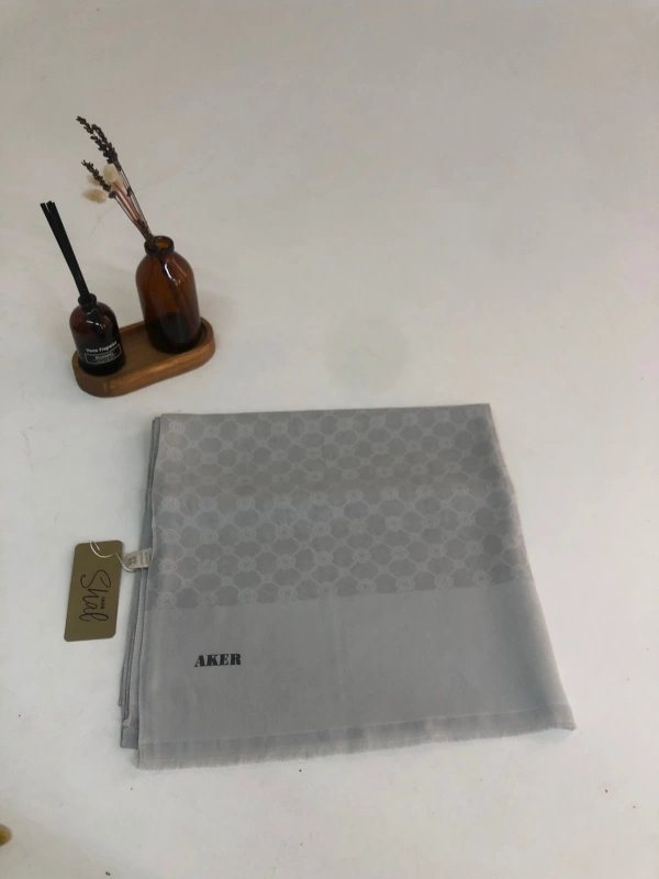 AKER ELEGANCE MONOGRAM ŞAL 1090100-974