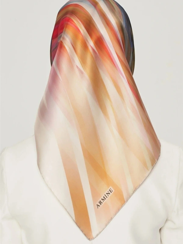 ARMİNE NOSTALJİ SURA İPEK EŞARP 21YA8508D03-13