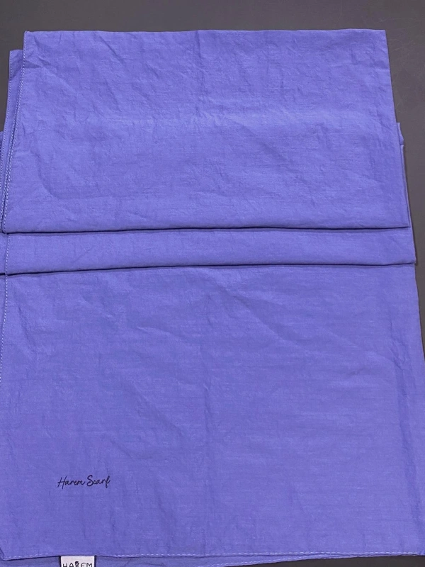 HAREM SCARF DÜZ PAMUK ŞAL-VERİ PERİ