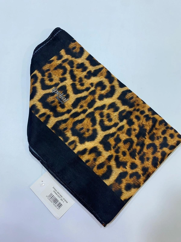 İPEKAL NATURAL LEOPAR DESEN SOFT ŞAL 1