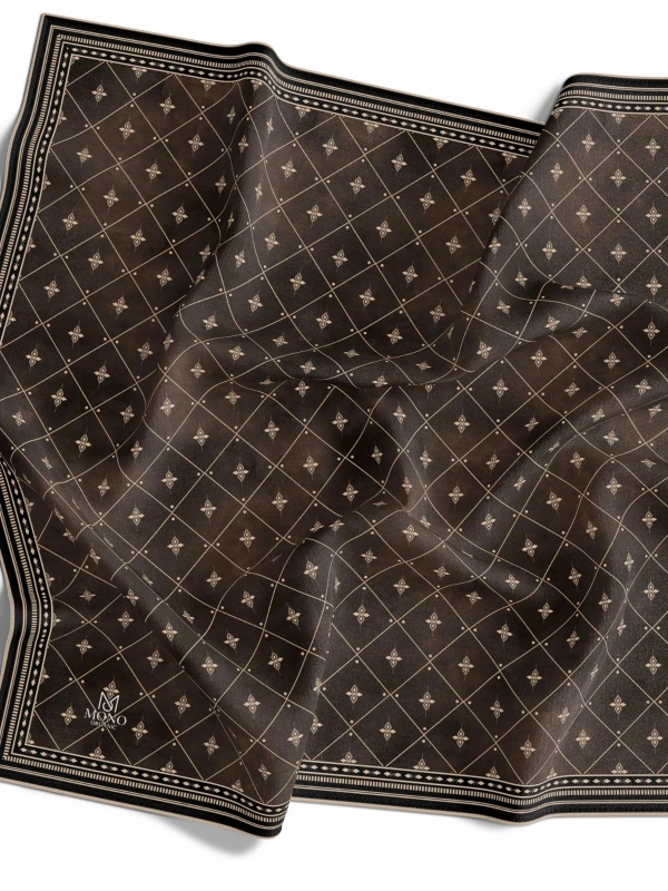 İPEKAL ORGANİK EŞARP GEOMETRİK DESEN 1002-11