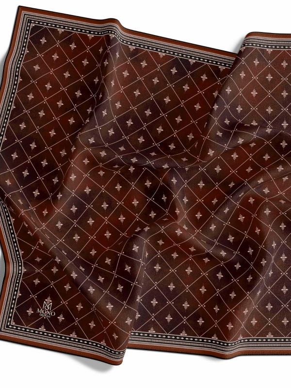 İPEKAL ORGANİK EŞARP GEOMETRİK DESEN 1002-08