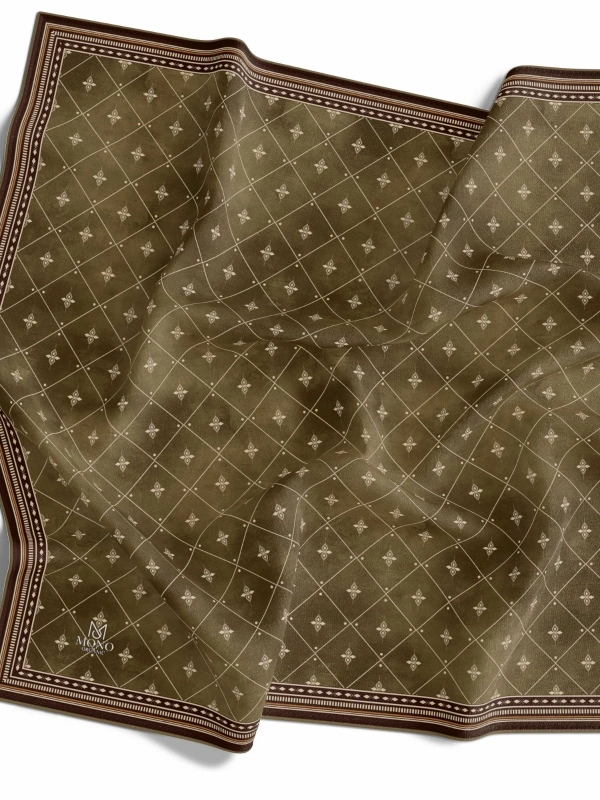 İPEKAL ORGANİK EŞARP GEOMETRİK DESEN 1002-01