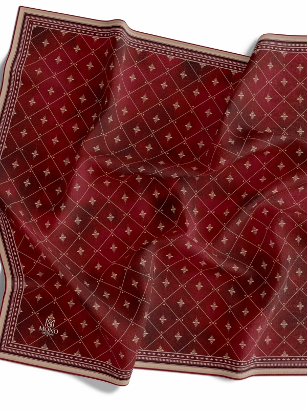 İPEKAL ORGANİK EŞARP GEOMETRİK DESEN 1002-10