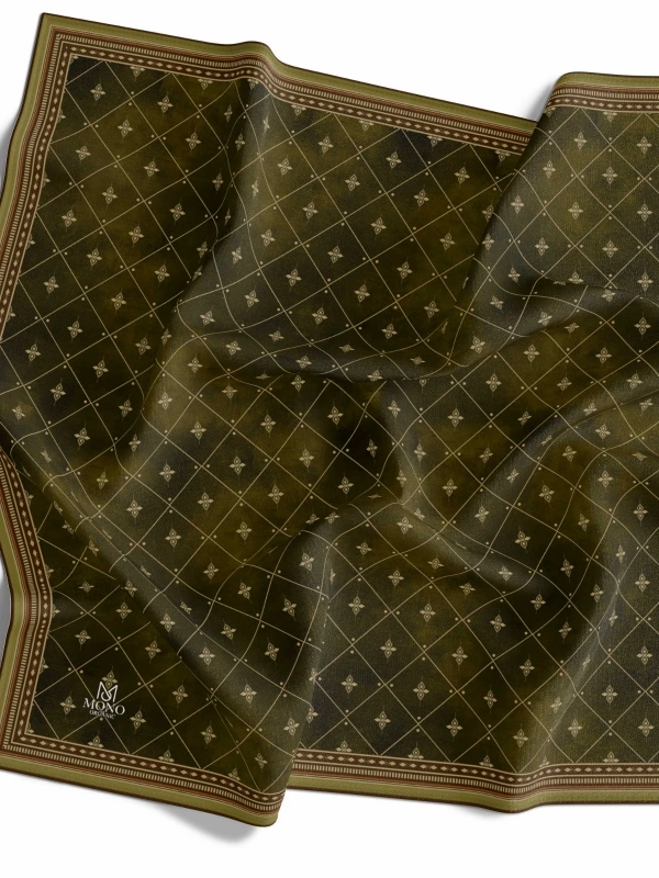 İPEKAL ORGANİK EŞARP GEOMETRİK DESEN 1002-06