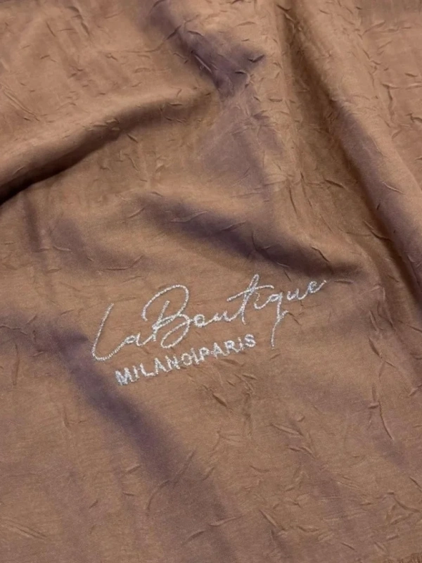 LABOUTİQUE BE HAPPY SERİSİ BAMBU KRAŞ ŞAL CAPPUCİNO