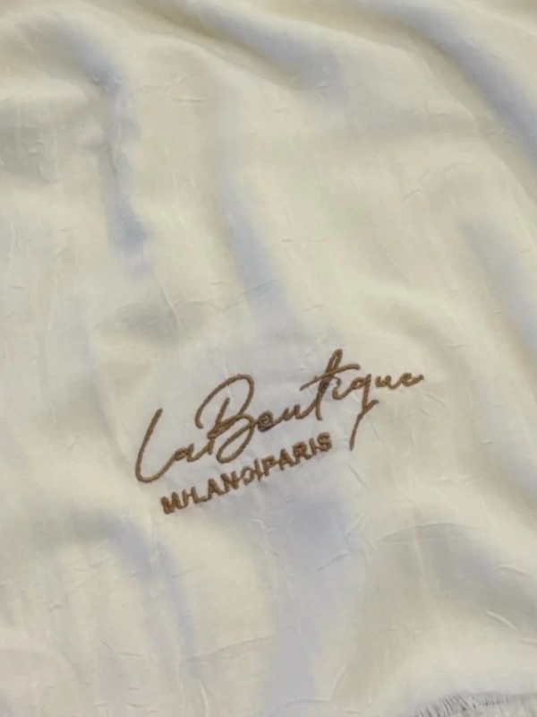 LABOUTİQUE BE HAPPY SERİSİ BAMBU KRAŞ ŞAL EKRU