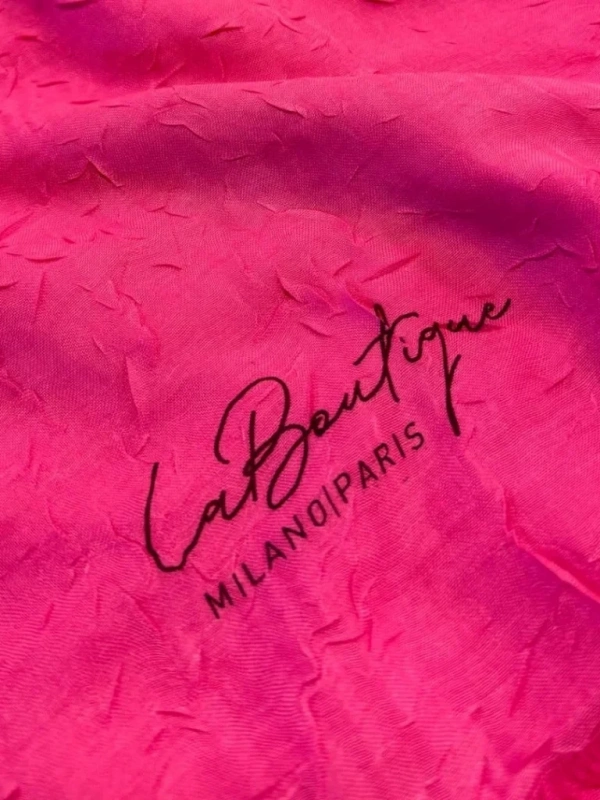 LABOUTİQUE BE HAPPY SERİSİ BAMBU KRAŞ ŞAL FUŞYA