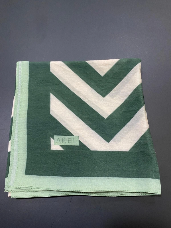 AKEL DESENLİ VİSCON PAMUK EŞARP 9611-01