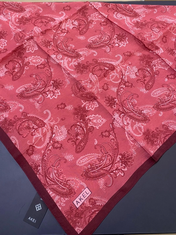 AKEL DESENLİ VİSCON PAMUK EŞARP 9613-10