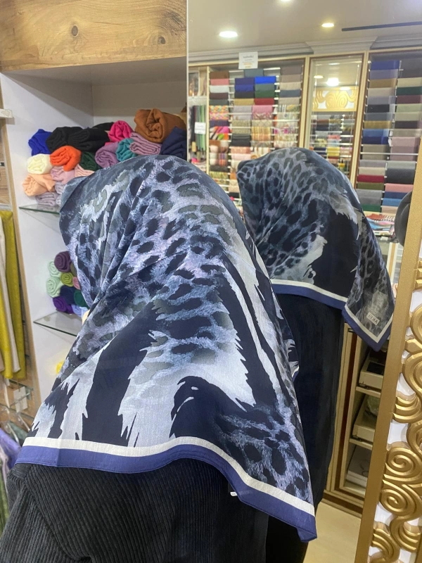 AKEL DESENLİ VİSCON PAMUK EŞARP 9614-09