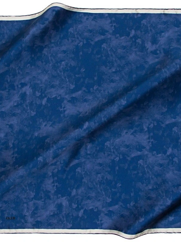 AKER BULUT DESEN SURA İPEK EŞARP 7208701-323