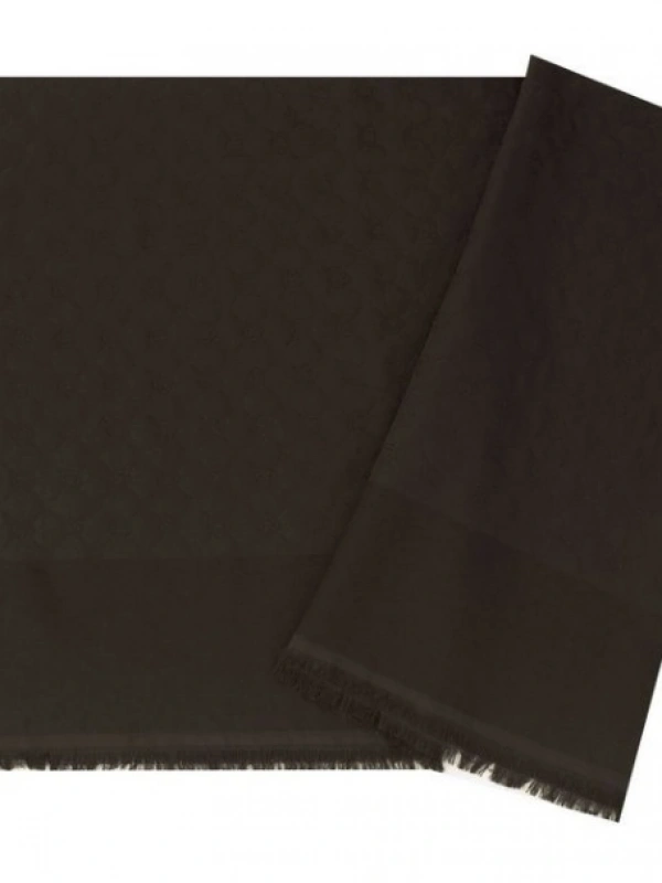 AKER ELEGANCE MONOGRAM ŞAL SİYAH 1090100-911