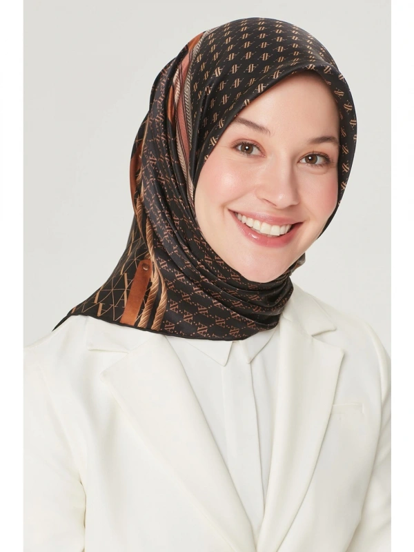 ARMİNE NOSTALJİ SURA İPEK EŞARP 21YA8519D03-01