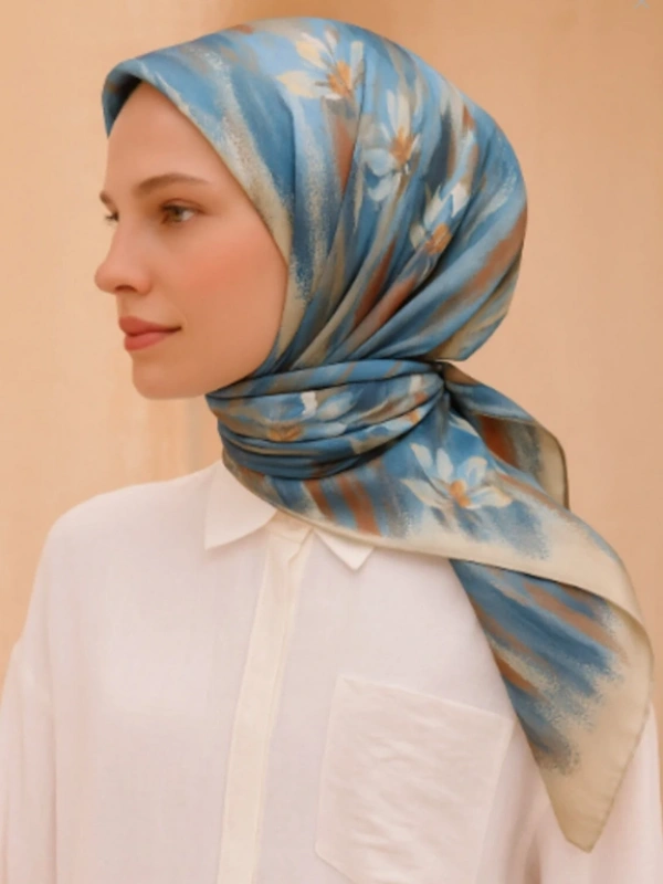 BELLİ TWİLL İPEK EŞARP 25KA4217-83