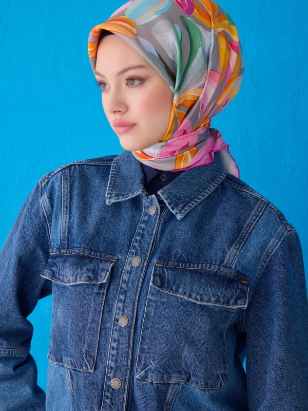 BELLİ TWİLL İPEK EŞARP 25YA4107D01 34 NOSTALJİ