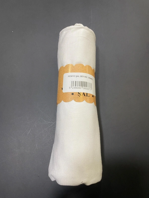 PENYE ŞAL BEYAZ-JAWEL