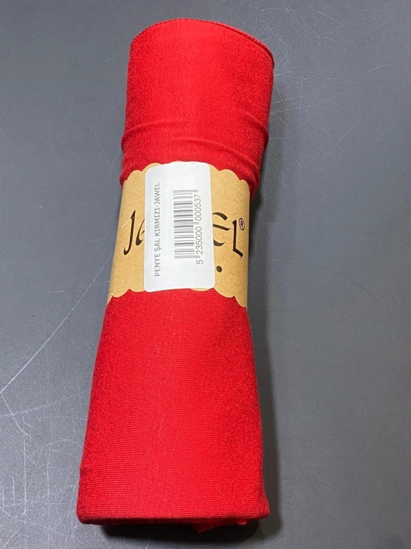 PENYE ŞAL KIRMIZI-JAWEL