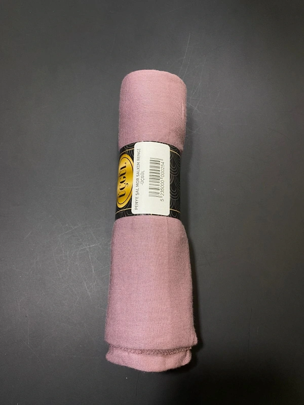 PENYE ŞAL MOR SALKIM RENGİ-ÜÇGÜL