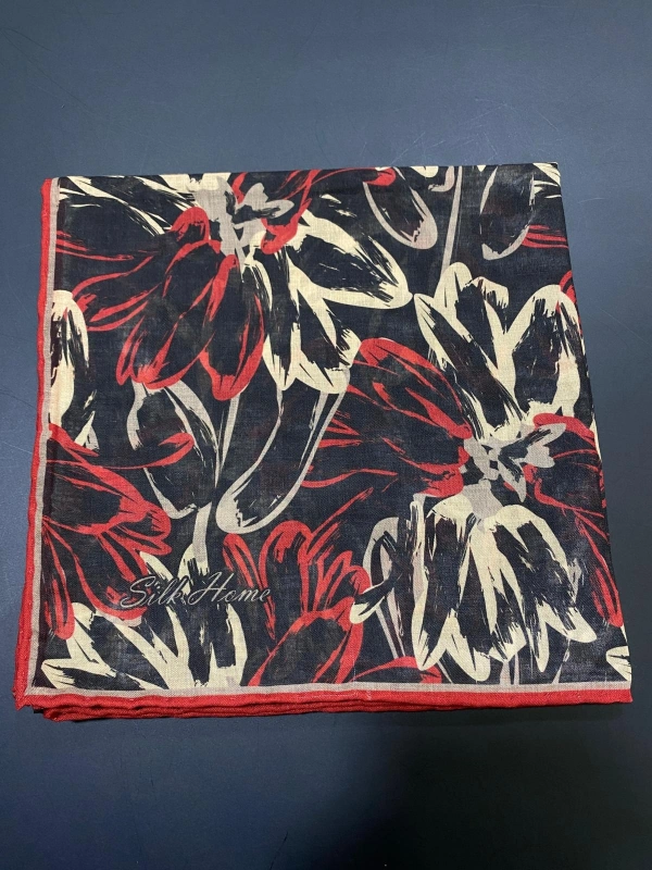 SİLK HOME SOFT PAMUKLU EŞARP DESENLİ 2312-06