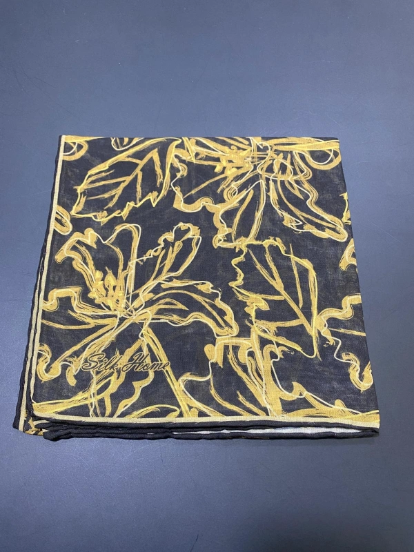 SİLK HOME SOFT PAMUKLU EŞARP DESENLİ 2325-07