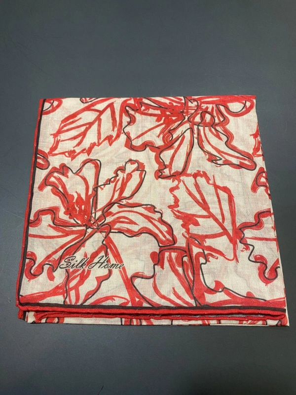 SİLK HOME SOFT PAMUKLU EŞARP DESENLİ 2325-12