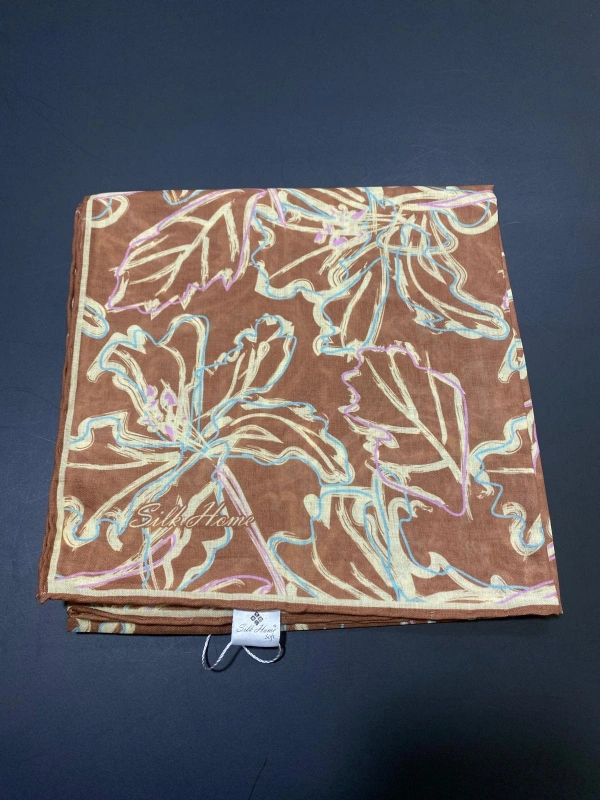 SİLK HOME SOFT PAMUKLU EŞARP DESENLİ 2325-13