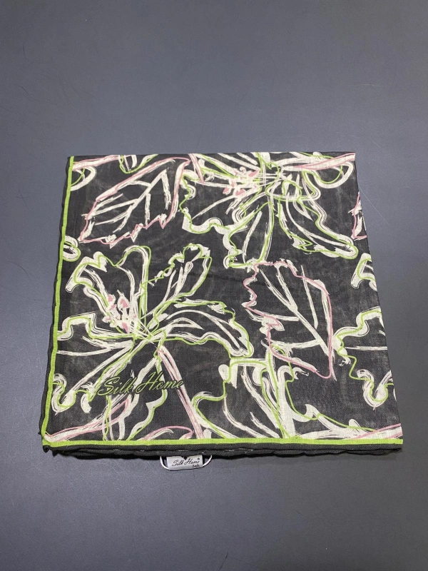 SİLK HOME SOFT PAMUKLU EŞARP DESENLİ 2325-18