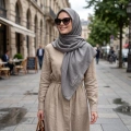 LABOUTİQUE BE HAPPY SERİSİ BAMBU KRAŞ EŞARP ANTRASİT