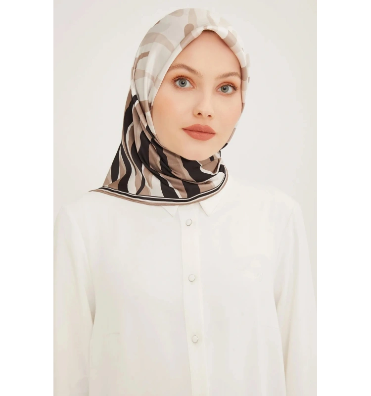 ARMİNE NOSTALJİ SURA İPEK EŞARP 23YA8919D03-01