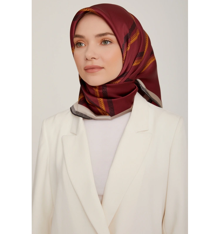 ARMİNE NOSTALJİ SURA İPEK EŞARP 22KA8833D03-59