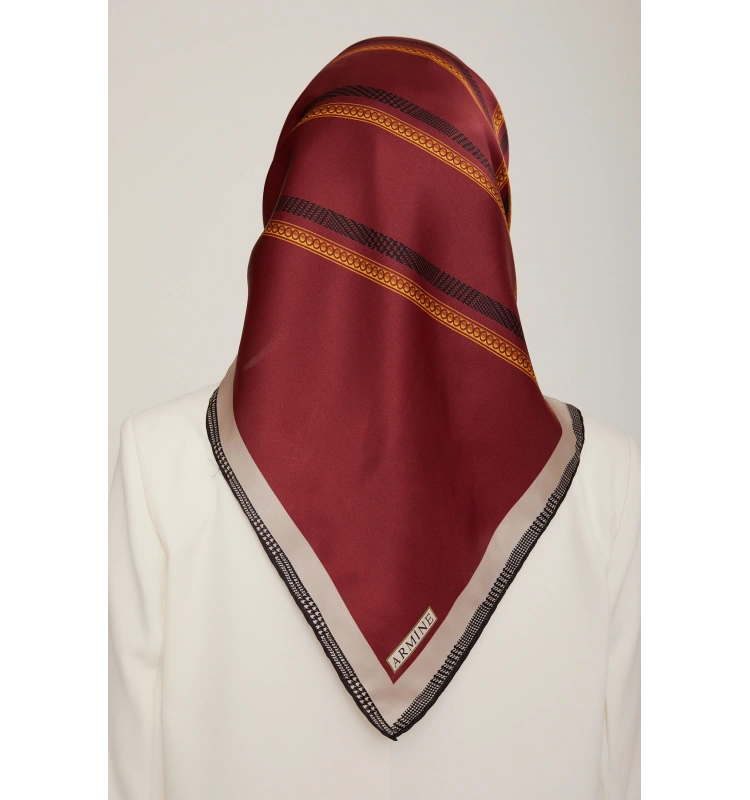 ARMİNE NOSTALJİ SURA İPEK EŞARP 22KA8833D03-59