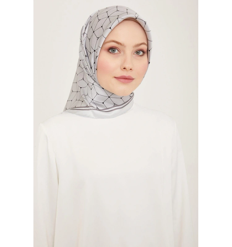 ARMİNE NOSTALJİ SURA İPEK EŞARP 24YA9166D03-02