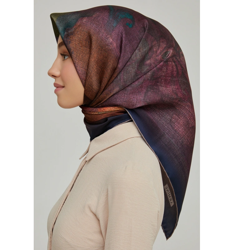 ARMİNE NOSTALJİ SURA İPEK EŞARP 21KA8648D03-02