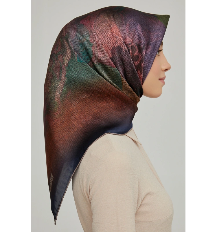 ARMİNE NOSTALJİ SURA İPEK EŞARP 21KA8648D03-02