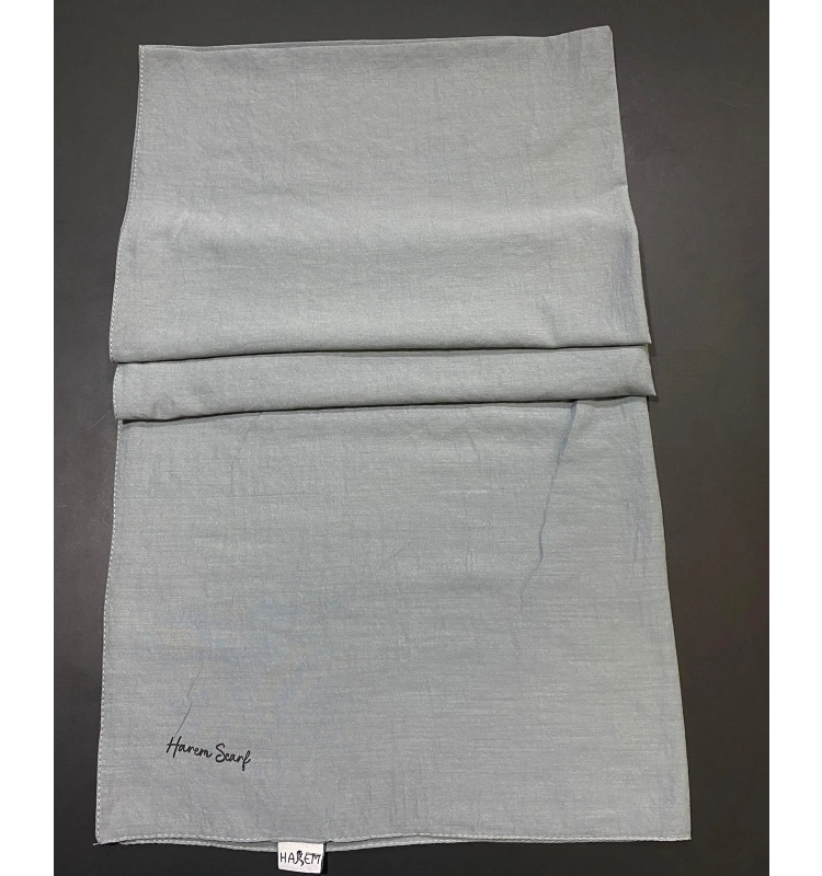HAREM SCARF İNCİLA ŞAL-KOYU GRİ