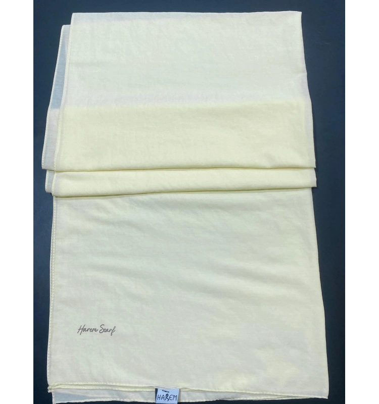 HAREM SCARF İNCİLA ŞAL-TEREYAĞI RENGİ