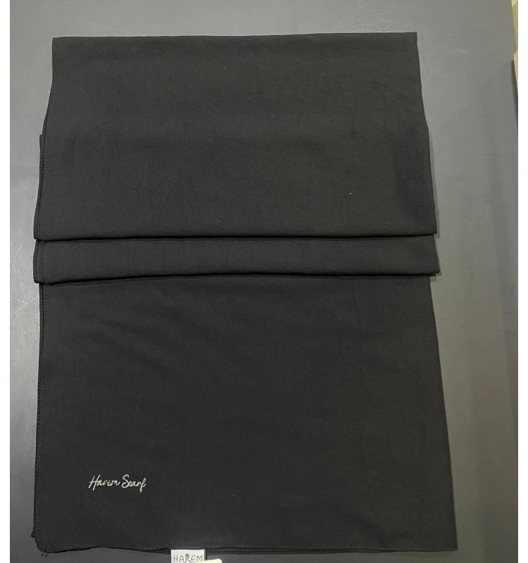 HAREM SCARF İNCİLA ŞAL-SİYAH