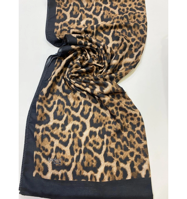 İPEKAL NATURAL LEOPAR DESEN SOFT ŞAL 5