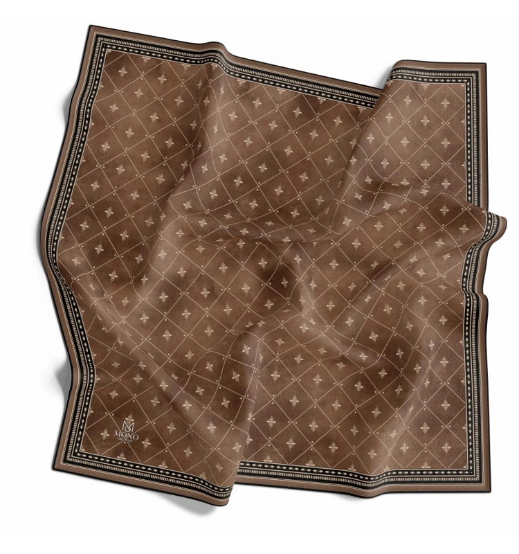 İPEKAL ORGANİK EŞARP GEOMETRİK DESEN 1002-07