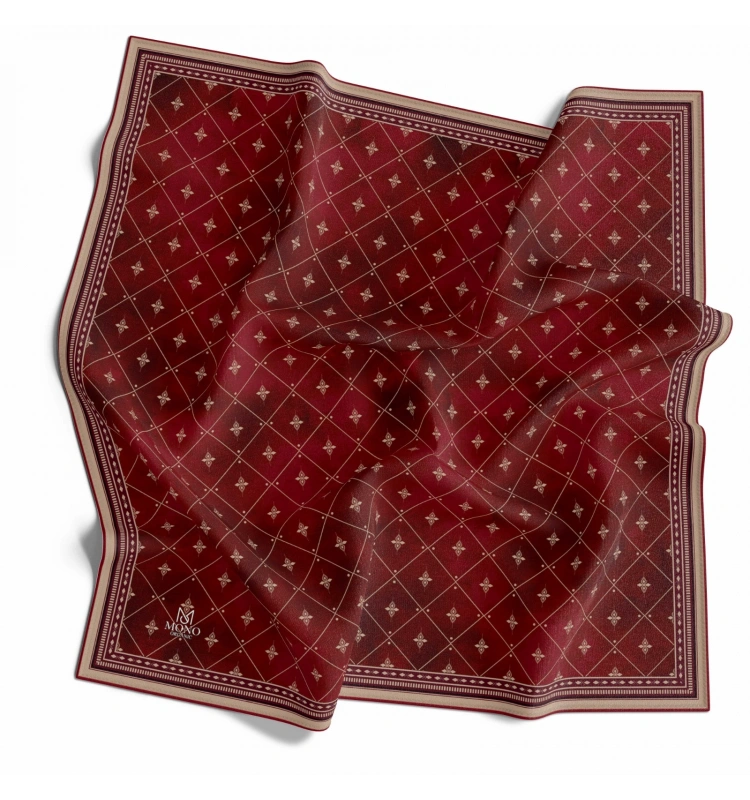 İPEKAL ORGANİK EŞARP GEOMETRİK DESEN 1002-10