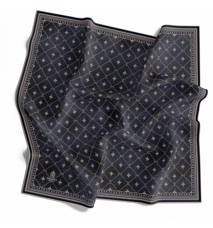 İPEKAL ORGANİK EŞARP GEOMETRİK DESEN 1002-03